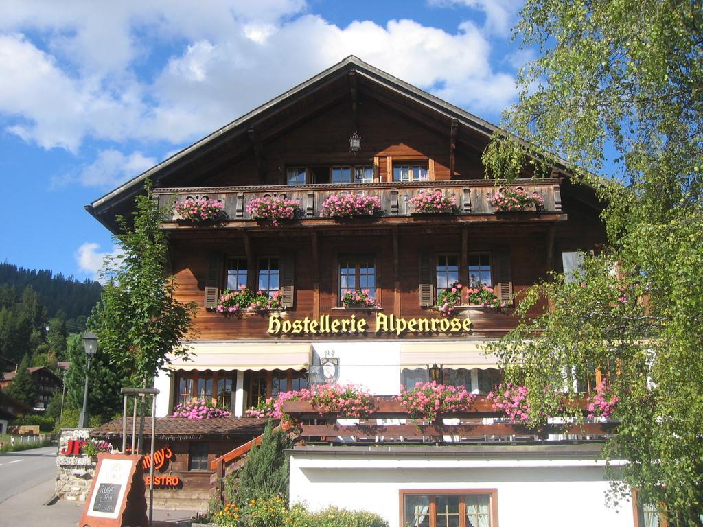 Hotel Alpenrose Mit Gourmet-Restaurant Azalee Gstaad Exterior foto